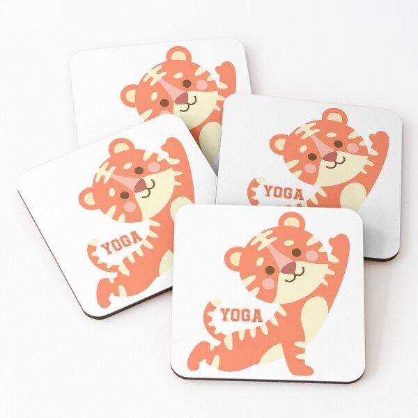 Item preview, Cute Tiger Yoga Funny Animal  designed and sold by QuiteOrbit.