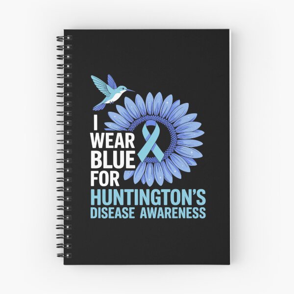 Item preview, I Wear Blue For Huntington's Disease Awareness Sunflower designed and sold by fferomananul.