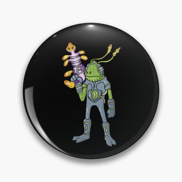 Item preview, Alien Frog Space Warrior designed and sold by ExistenchalClub.