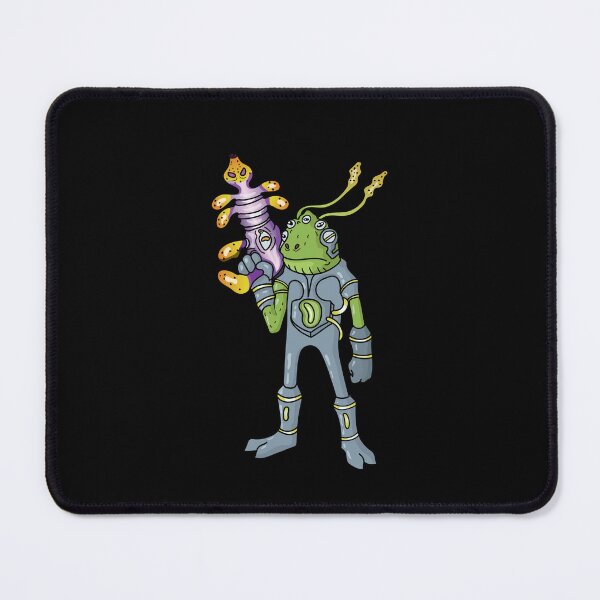Item preview, Alien Frog Space Warrior designed and sold by ExistenchalClub.