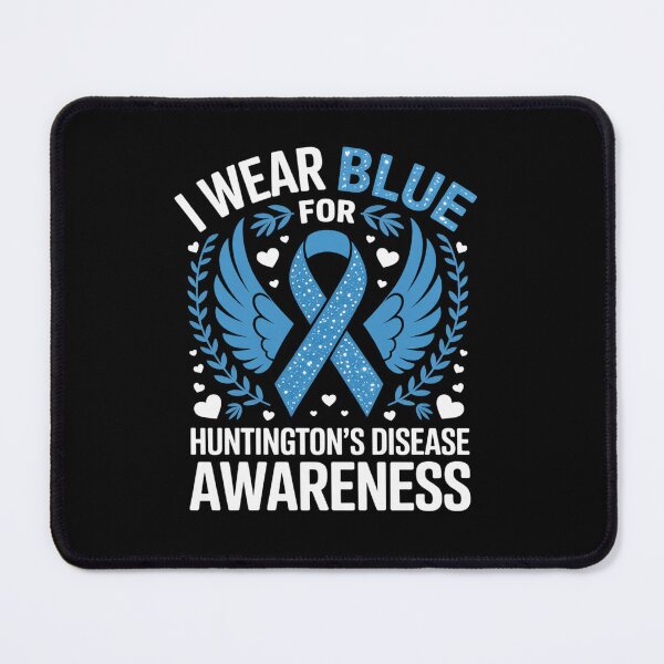 Item preview, I Wear Blue For Huntington's Disease Awareness Support designed and sold by fferomananul.