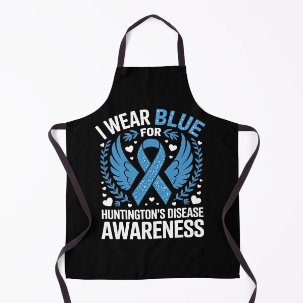 Item preview, I Wear Blue For Huntington's Disease Awareness Support designed and sold by fferomananul.