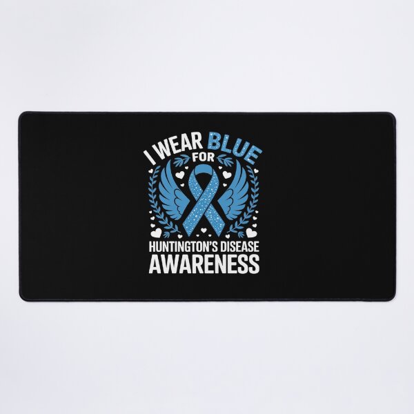 Item preview, I Wear Blue For Huntington's Disease Awareness Support designed and sold by fferomananul.