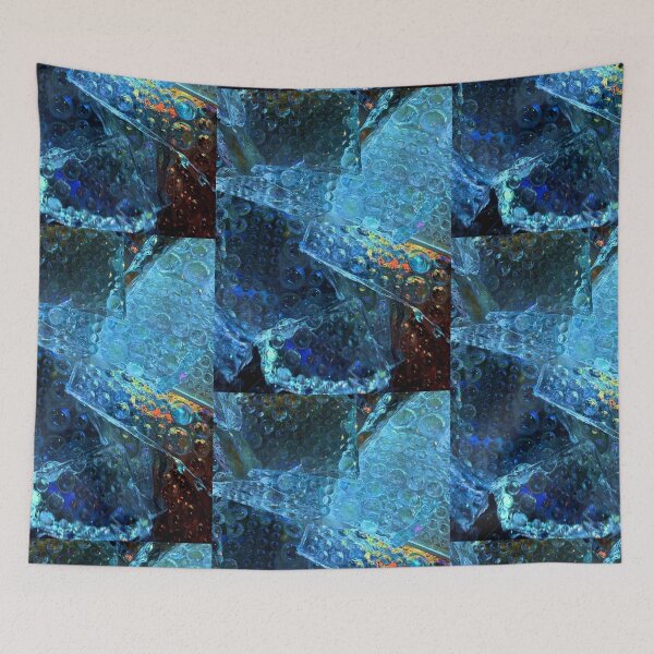 Item preview, Light Blue Glass, Broken, Abstract designed and sold by DenaHaines.