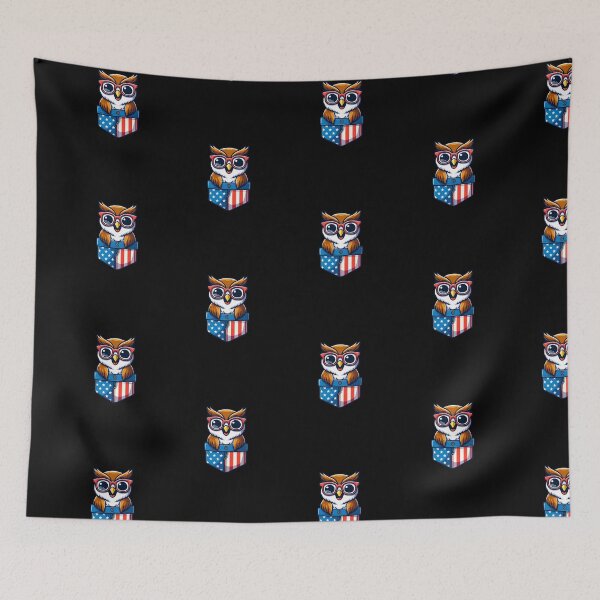 Item preview, Funny Owl 4th July USA Flag America Boys Girls Kids designed and sold by rafaeltto.