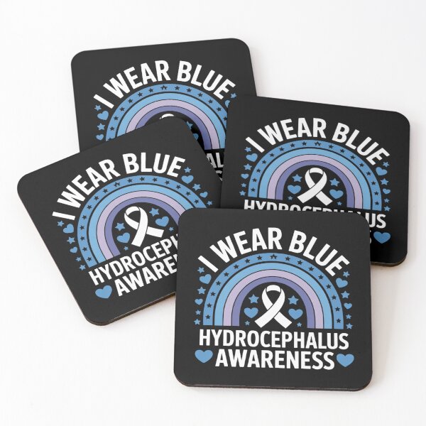 Item preview, I Wear Blue Hydrocephalus Awareness designed and sold by fferomananul.