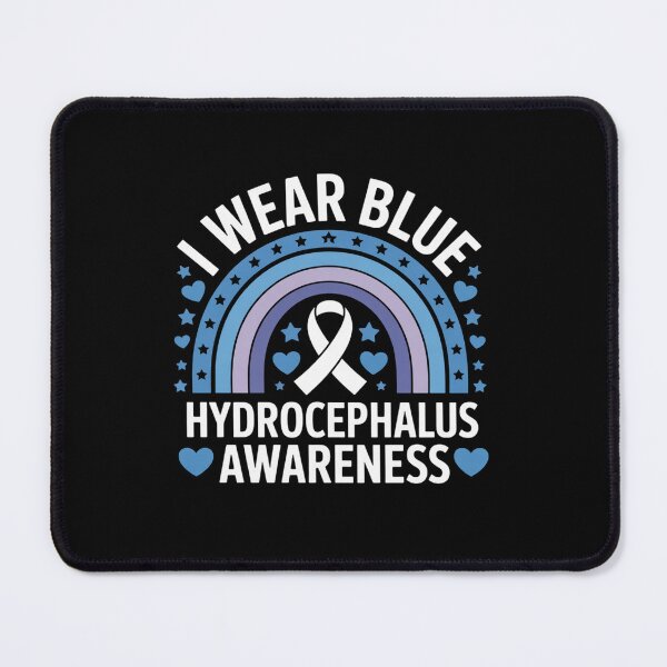 Item preview, I Wear Blue Hydrocephalus Awareness designed and sold by fferomananul.