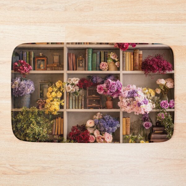 Item preview, Books and Flowers designed and sold by bubblyrainbow.