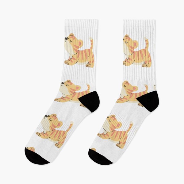 Item preview, Yoga Lover Gift Cute Tiger Meditation designed and sold by QuiteOrbit.