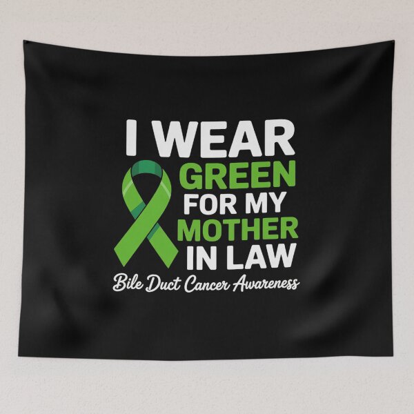 Item preview, I Wear Green For My Mother In Law Bile Duct Cancer designed and sold by fferomananul.