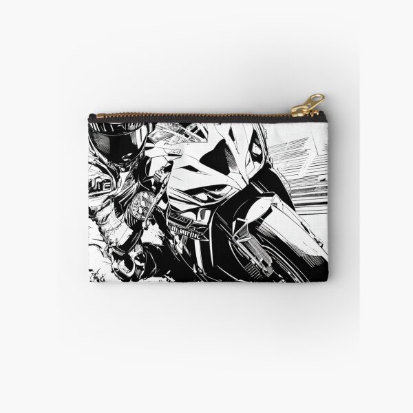Item preview, Black and white vector motorcycle racer designed and sold by dcrc.