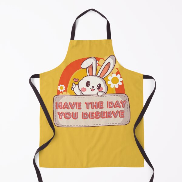 Item preview, Have the Day You Deserve! Cute Bunny designed and sold by coodoosandco.