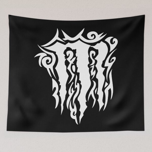 Item preview, Tribal letter M. Cybergoth ornamental designed and sold by Tribalgothss.