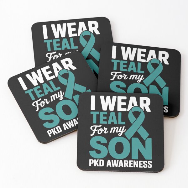 Item preview, I Wear Teal For My Son Polycystic Kidney Disease designed and sold by fferomananul.