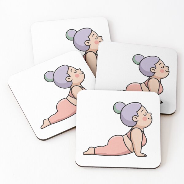 Item preview, Funny Yoga Mom Upward Facing Human designed and sold by QuiteOrbit.