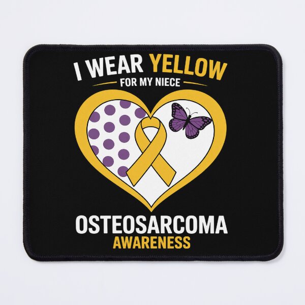 Item preview, I Wear Yellow for My Niece Osteosarcoma Awareness designed and sold by fferomananul.