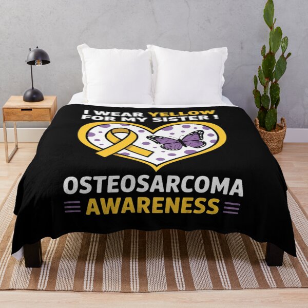 Item preview, I Wear Yellow for My Sister Osteosarcoma Awareness designed and sold by fferomananul.