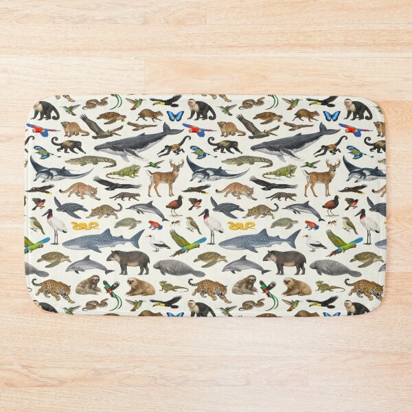 Item preview, Animals of Costa Rica Retro Style Identification Chart designed and sold by kakarikihill.