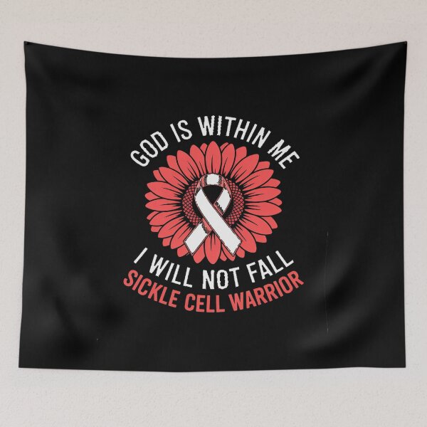 Item preview, I will not fall SICKLE CELL warrior designed and sold by fferomananul.