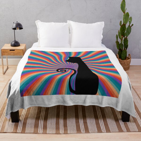 Item preview, Trippy Cat (Rainbow)  designed and sold by CoolCatsCo.