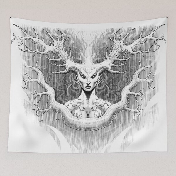 Item preview, Tree Goddess Black Ink designed and sold by w1tchGrrl.