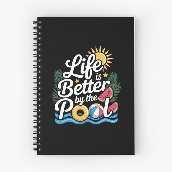 Item preview, Life is Better at The Pool Summer Vacation Summer Party designed and sold by fferomananul.