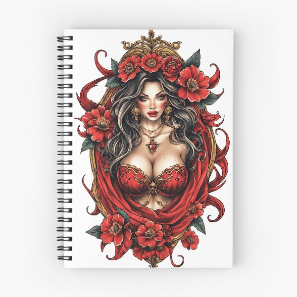 Item preview, red hot lady designed and sold by aliraweb.