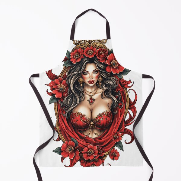 Item preview, red hot lady designed and sold by aliraweb.