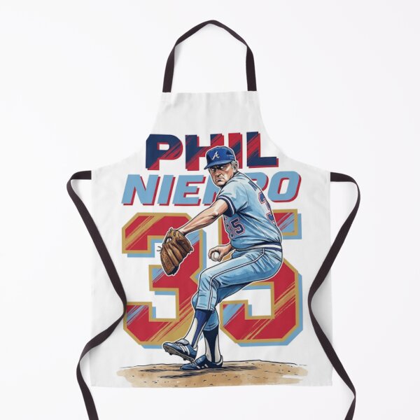 Item preview, Phil Niekro #35 - Knuckleball Legend - Retro Atlanta Baseball Art designed and sold by Thogan0416.
