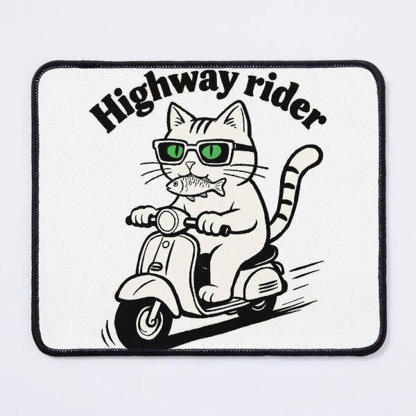 Item preview, Highway Rider Cat designed and sold by SugarCore.
