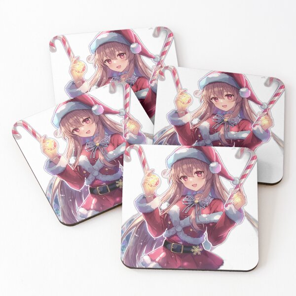 Item preview, Anime Christmas Girl Sticker – Cute Kawaii Holiday Santa Anime Decal ?✨ designed and sold by Stickers Verse .
