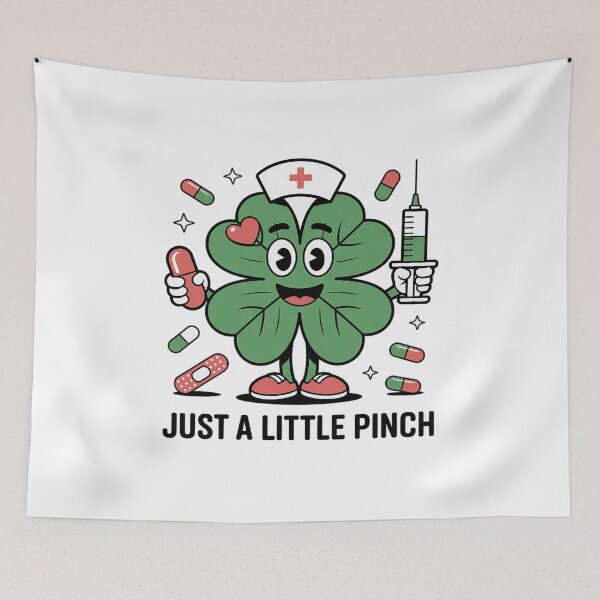 Item preview, Patricks Day Just little pinch  Nurse St Patricks Day designed and sold by fferomananul.