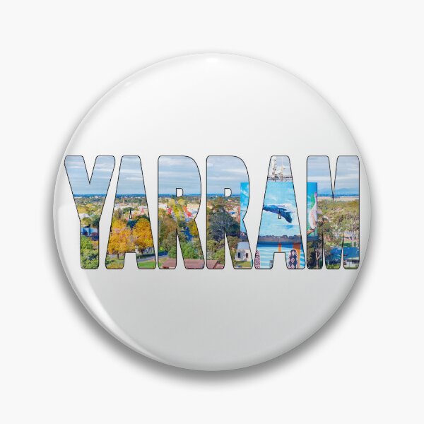 Item preview, YARRAM - Victoria Gippsland Region Water Tower Mural on a Sunny Day designed and sold by Adam Gormley.