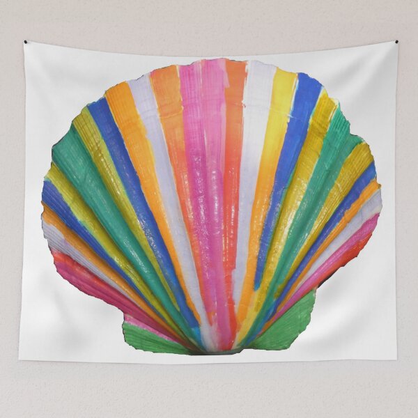 Item preview, Painted Beach Shell designed and sold by shorethings.