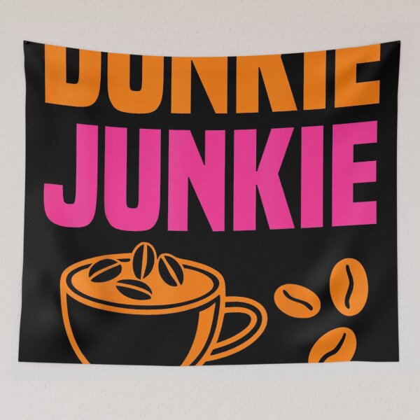 Item preview, Dunkie Junkie coffee lovers caffeine humor designed and sold by MelanieIShelton.