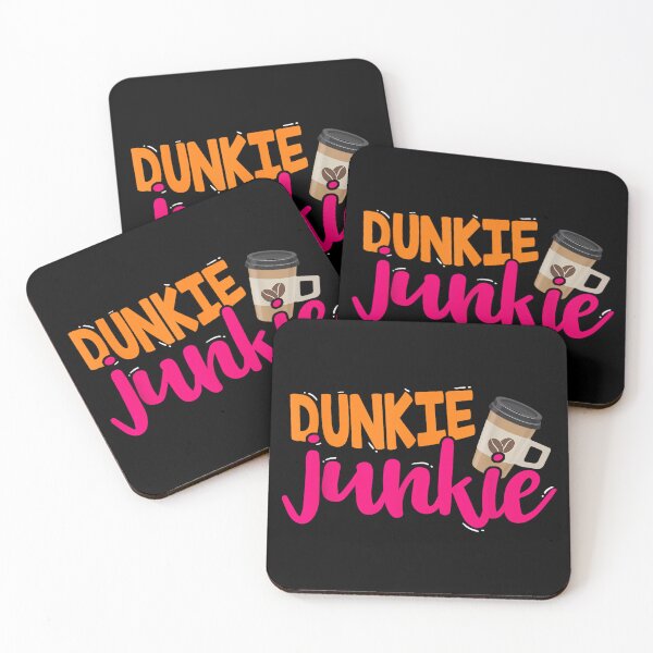 Item preview, Dunkie Junkie Funny Coffee Lover Saying designed and sold by MelanieIShelton.