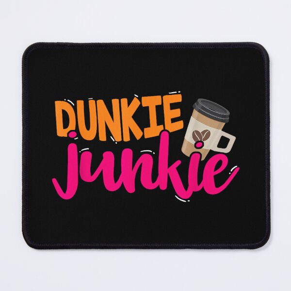 Item preview, Dunkie Junkie Funny Coffee Lover Saying designed and sold by MelanieIShelton.