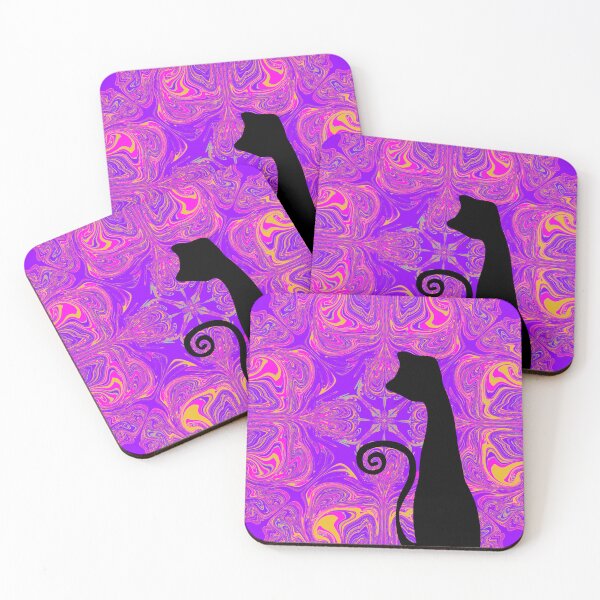 Item preview, Trippy Cat (Swirly Colorful)  designed and sold by CoolCatsCo.