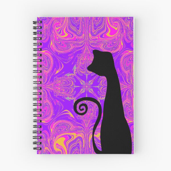 Item preview, Trippy Cat (Swirly Colorful)  designed and sold by CoolCatsCo.