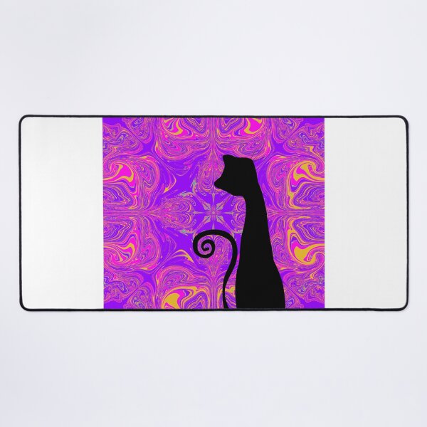 Item preview, Trippy Cat (Swirly Colorful) designed and sold by CoolCatsCo.