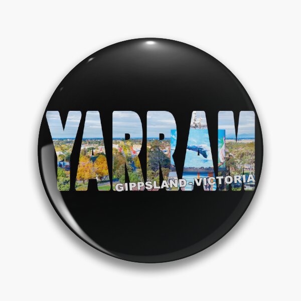Item preview, YARRAM Gippsland Victoria - Water Tower Mural on a Autumn Sunny Day designed and sold by Adam Gormley.