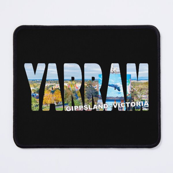 Item preview, YARRAM Gippsland Victoria - Water Tower Mural on a Autumn Sunny Day designed and sold by Adam Gormley.