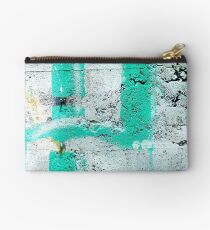 Green Stripe Studio Pouch