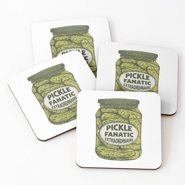 Item preview, Pickle Fanatic Extraordinaire Vintage Sticker   designed and sold by redblink store.