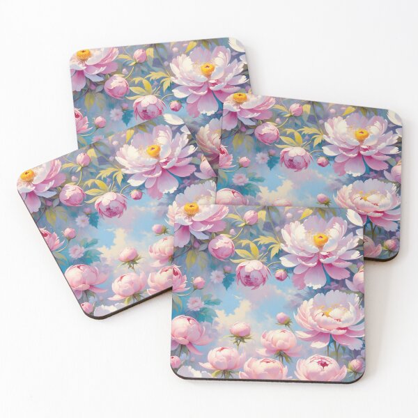Item preview, Romantic Peony Floral Seamless Pattern – Dreamy Pastel Botanical Design designed and sold by ccitypictures.