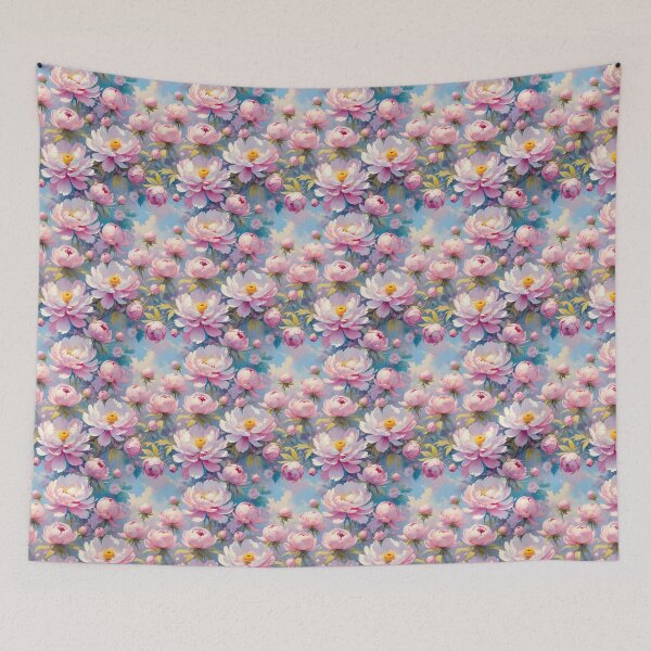 Item preview, Romantic Peony Floral Seamless Pattern – Dreamy Pastel Botanical Design designed and sold by ccitypictures.
