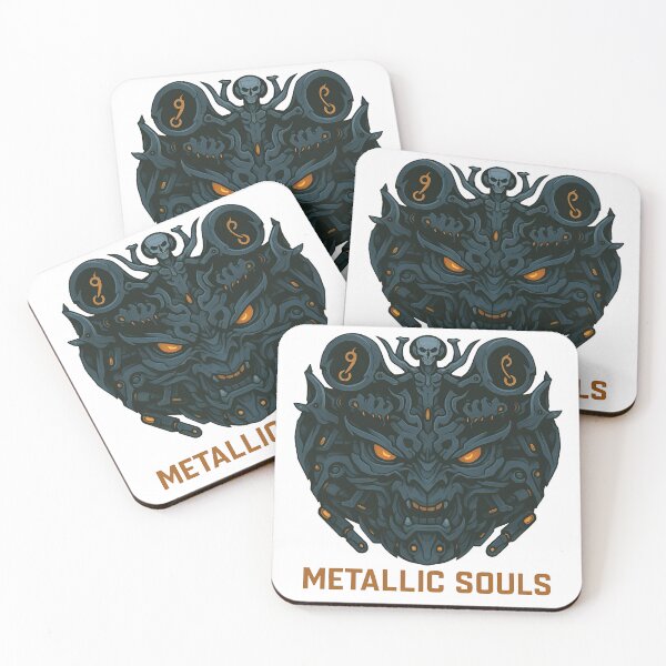 Item preview, Metallic Souls Infernal Cyber Mask designed and sold by madmattx.