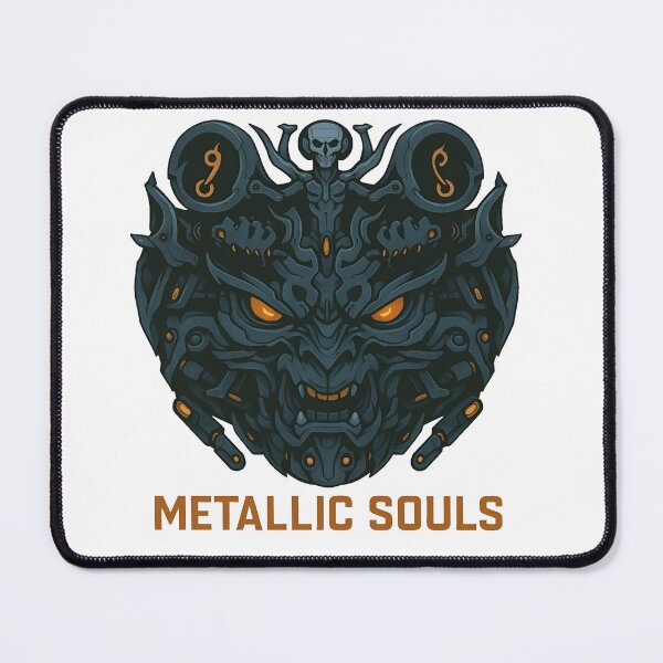Item preview, Metallic Souls Infernal Cyber Mask designed and sold by madmattx.