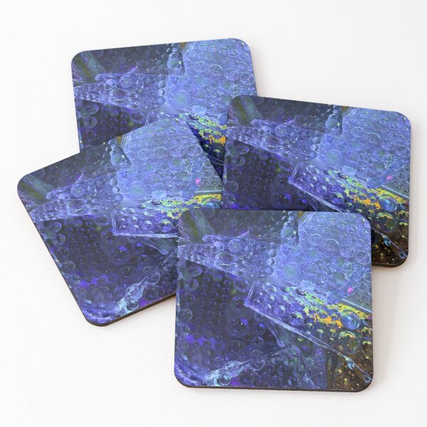 Item preview, Blue Glass, Broken, Abstract  designed and sold by DenaHaines.