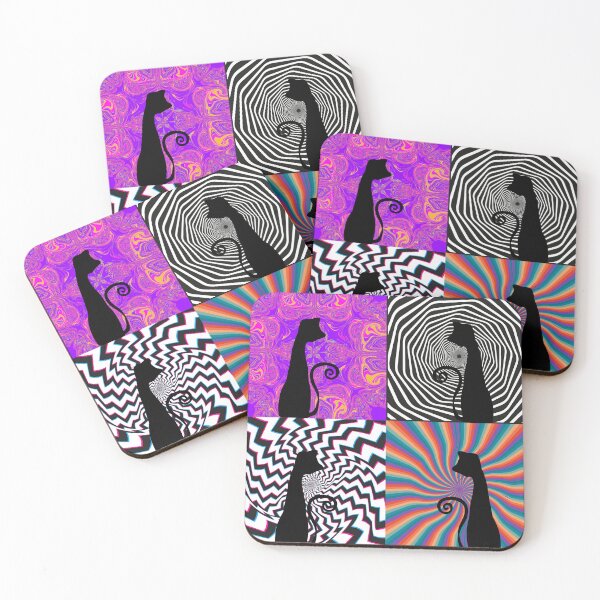 Item preview, Trippy Cats (4 Corners)  designed and sold by CoolCatsCo.